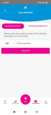 FlySafair android App screenshot 2